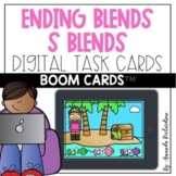 Ending Blends- S Blends Boom Cards™: Distance Learning