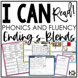 Ending Blends | S-Blends Decoding, Fluency, Reading Compre