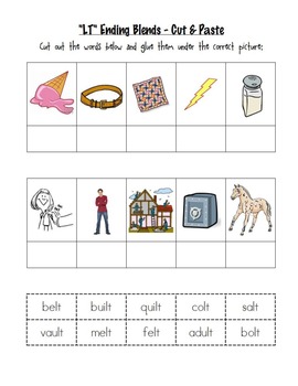 End Blends Worksheets C