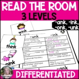 Ending Blends (-ink, -ank, -unk, -onk) Read the Room/Write