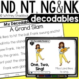 Ending Blends ND NT NK NG Decodable Readers and Passages