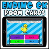 Ending CK Boom Cards Picture Word Match