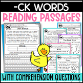Ending CK Reading Passages with Comprehension Questions