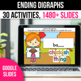 Ending Digraphs Activities Digital Phonics Google Classroo