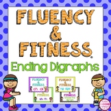 Ending Digraphs Fluency & Fitness® Brain Breaks