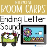 Ending Letter Sound (May) BOOM CARDS