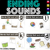 Ending Sounds Worksheets and Sorts