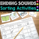 Ending Sounds Sorting Activities