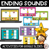 Ending Sounds - Activities for Google Slides | Distance Learning