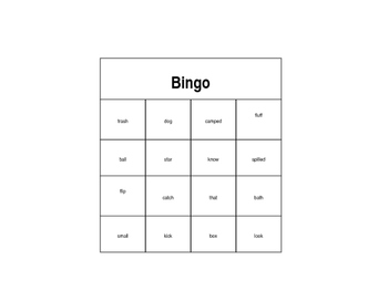 Ending Sounds Bingo by Mrs Wildmans Third Grade | TPT