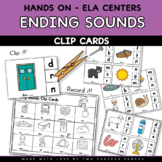 Ending Sounds - Clip Cards