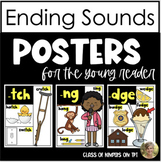 Ending Sounds Digraph & Trigraphs: NG TCH & DGE Posters fo