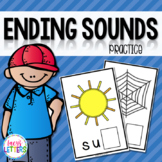 Ending Sounds Practice - CVC Words