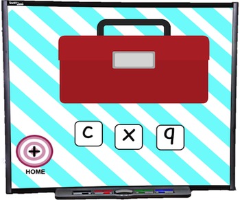 Preview of Ending Sounds SMART BOARD Game