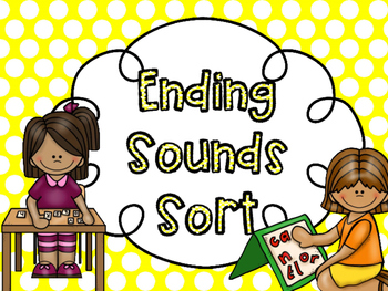 Preview of Ending Sound Sorts
