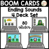 Ending Sounds St Patrick's Day 4-Deck Set | Boom Cards | (