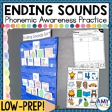 Ending Sounds Worksheets and Activities | Phonemic Awarene