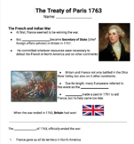 Ending of the French and Indian War (Proclamation of 1763)