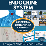 Endocrine System Complete 5E Lesson Plan