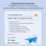 Endorsement Essentials: Navigating Requesting Letters of R
