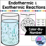 Endothermic and Exothermic Reactions: Color By Number