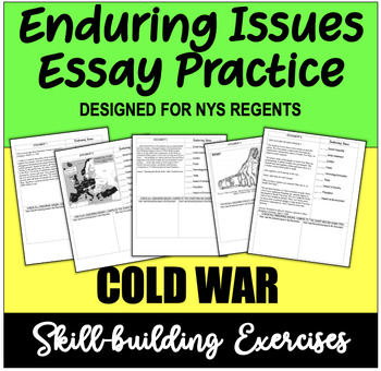 Preview of Enduring Issues Essay! Cold War!