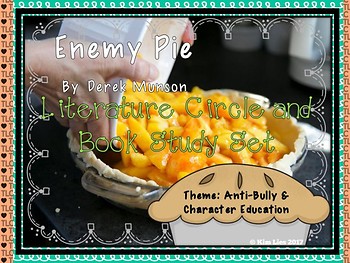 Preview of Enemy Pie Book Study Questions and Activities