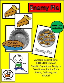 Preview of Enemy Pie Extension Activity KIT!