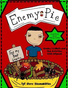 Preview of Enemy Pie: Math and ELA Activities