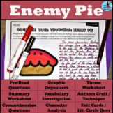 Enemy Pie by Derek Munson Graphic Organizer and Question Set