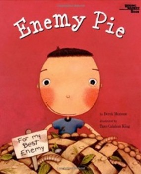 Preview of Enemy Pie Inferencing Interactive Read Aloud Lesson Plan