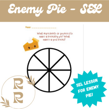 Preview of Enemy Pie SEL Companion Sheet