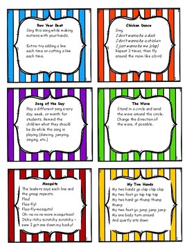 Energizers! for the Responsive Classroom by Erin Blake | TpT