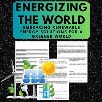 Preview of Energizing the World: Embracing Renewable Energy Solutions for a Greener World