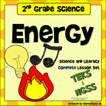Preview of Energy: 2nd Grade Science Complete Lesson Set