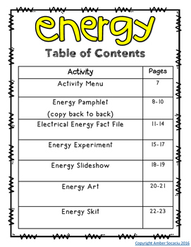 Fourth Grade NGSS - Energy Activities by Amber Socaciu | TpT