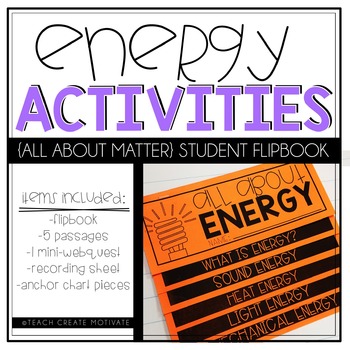 Preview of Energy Activities