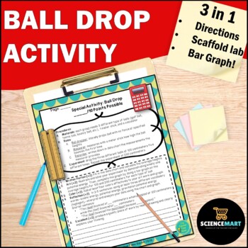 Preview of Ball Drop Energy Lab Activity | Physical Science Unit