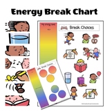 Sensory Break Choice Board - Self-Regulation Strategies Ba