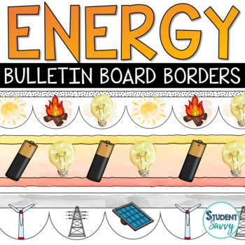 science borders for bulletin boards