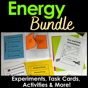 Preview of Energy Bundle | Forms of Energy, Energy Transformations and Electric Circuits