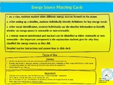 Energy Card Printable