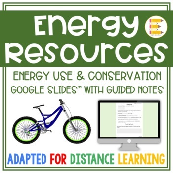 Preview of Energy Conservation Google Slides