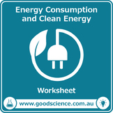 Energy Consumption and Clean Energy [Worksheet]