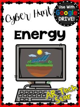 Preview of Energy Digital Cyber Hunt for Google Slides - Distance Learning