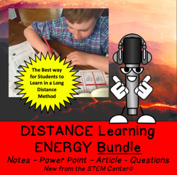 Preview of Energy Distance Learning Bundle