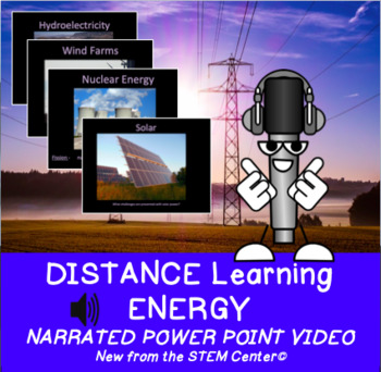 Preview of Energy Distance Learning Narrated Power Point Video