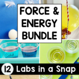 Forms of Energy, Magnets, Gravity, & Force and Motion Labs