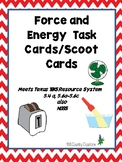 STAAR Review Energy: Energy Forms Task Cards/Scoot Cards..