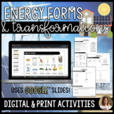 Energy Forms and Transformations Activities - Digital Goog